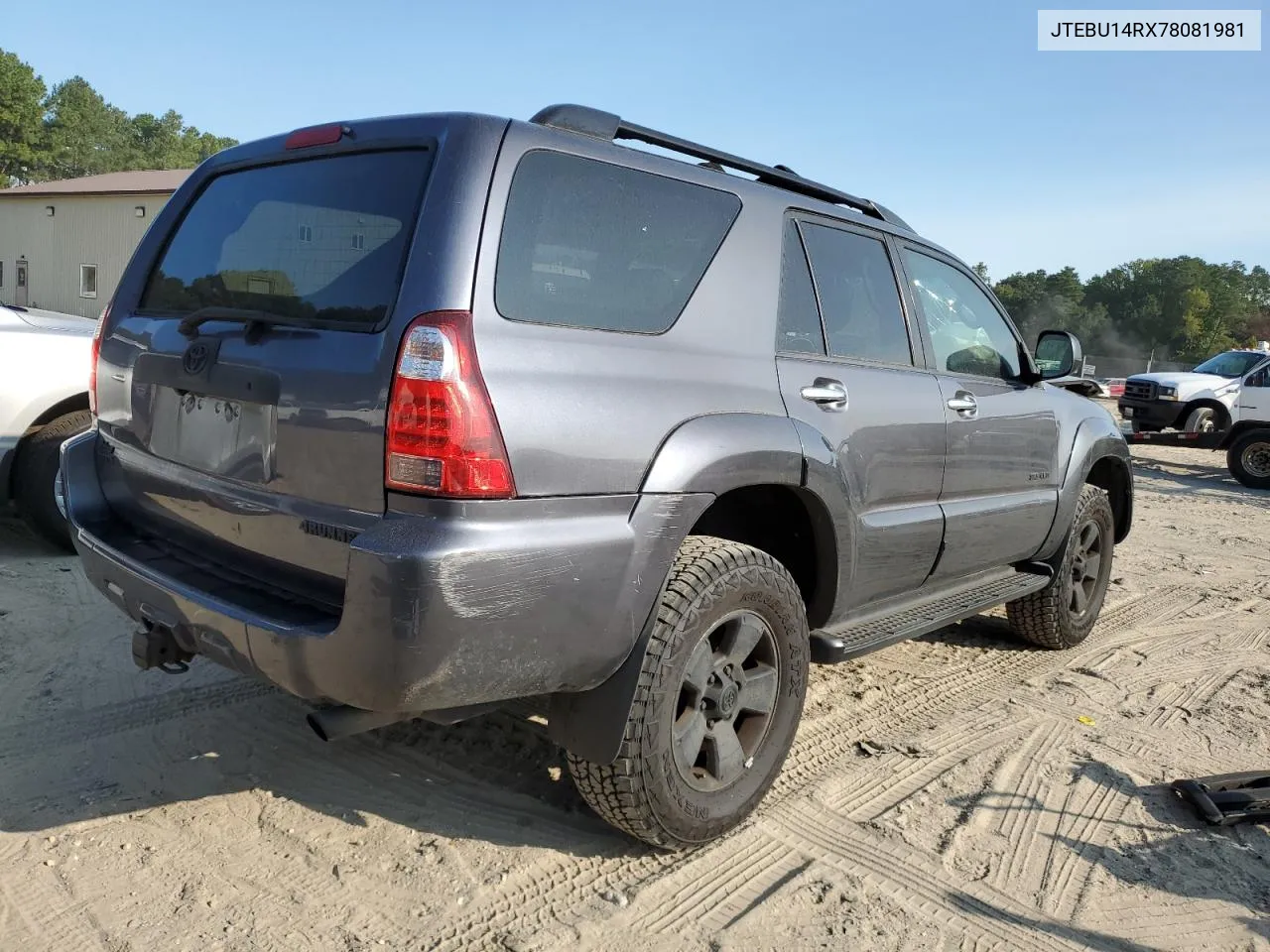 2007 Toyota 4Runner Sr5 VIN: JTEBU14RX78081981 Lot: 70865594