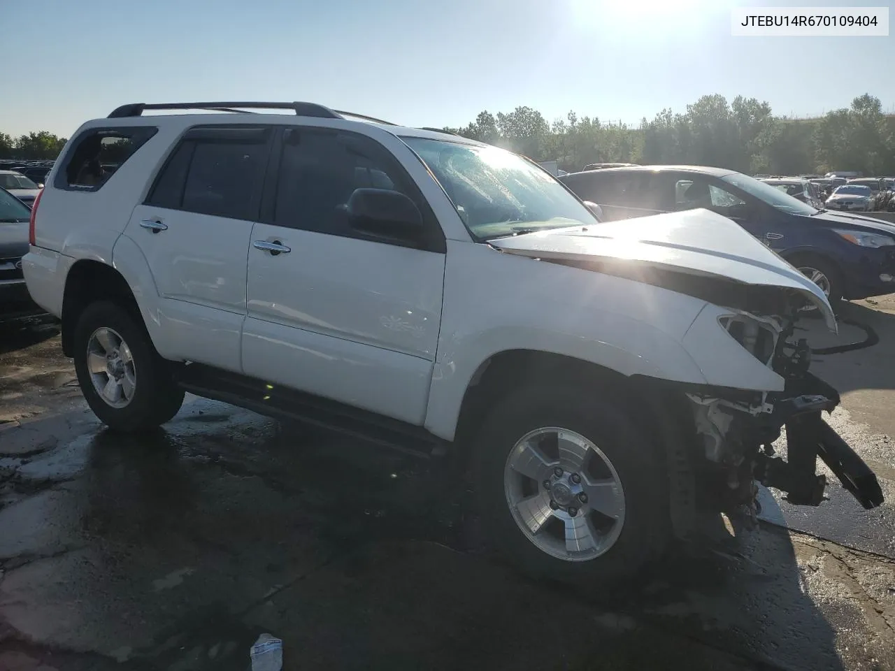 2007 Toyota 4Runner Sr5 VIN: JTEBU14R670109404 Lot: 71021734