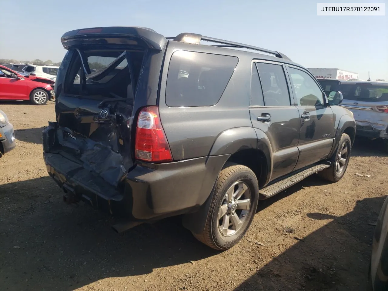 2007 Toyota 4Runner Limited VIN: JTEBU17R570122091 Lot: 71877164