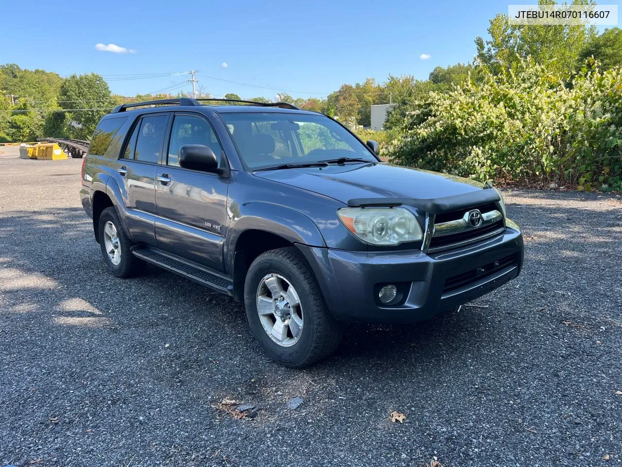 JTEBU14R070116607 2007 Toyota 4Runner Sr5