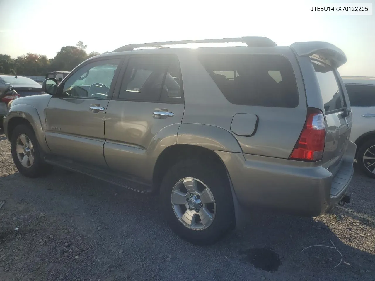 2007 Toyota 4Runner Sr5 VIN: JTEBU14RX70122205 Lot: 71895734