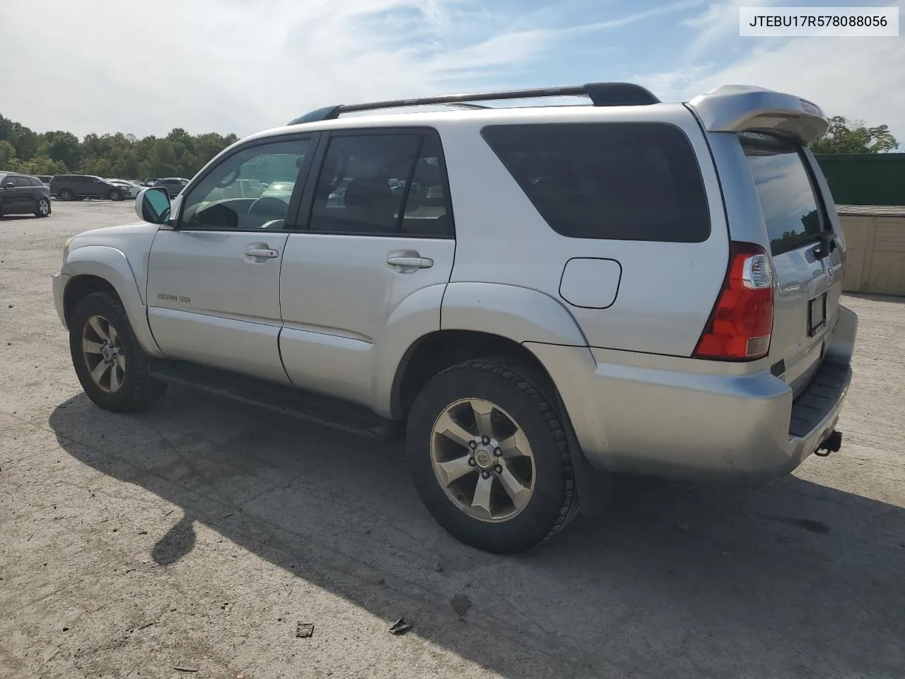 2007 Toyota 4Runner Limited VIN: JTEBU17R578088056 Lot: 71922464