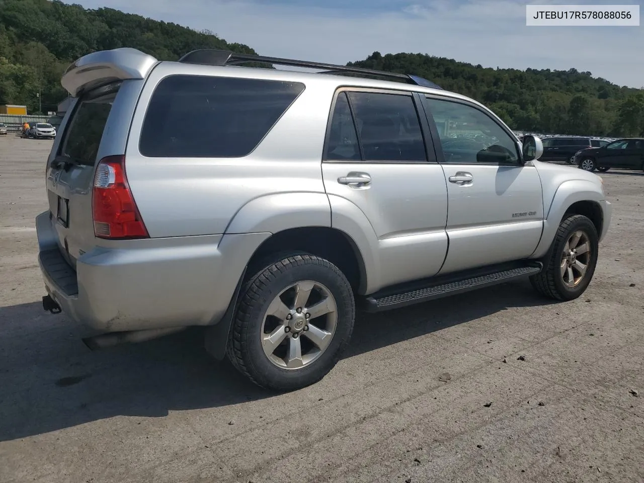 2007 Toyota 4Runner Limited VIN: JTEBU17R578088056 Lot: 71922464