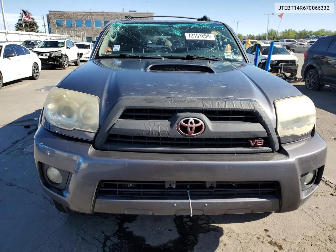 JTEBT14R670066332 2007 Toyota 4Runner Sr5