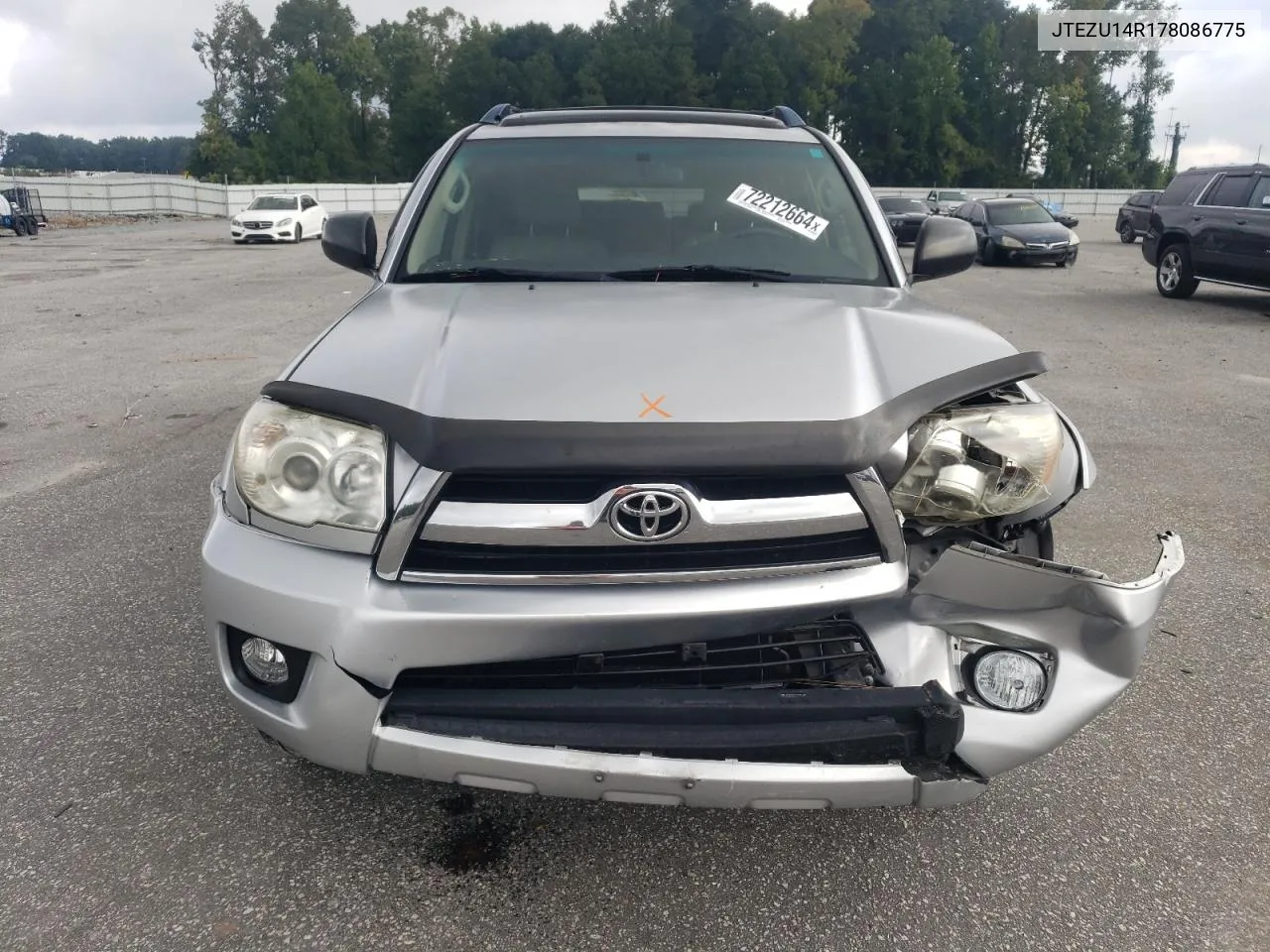 2007 Toyota 4Runner Sr5 VIN: JTEZU14R178086775 Lot: 72212664