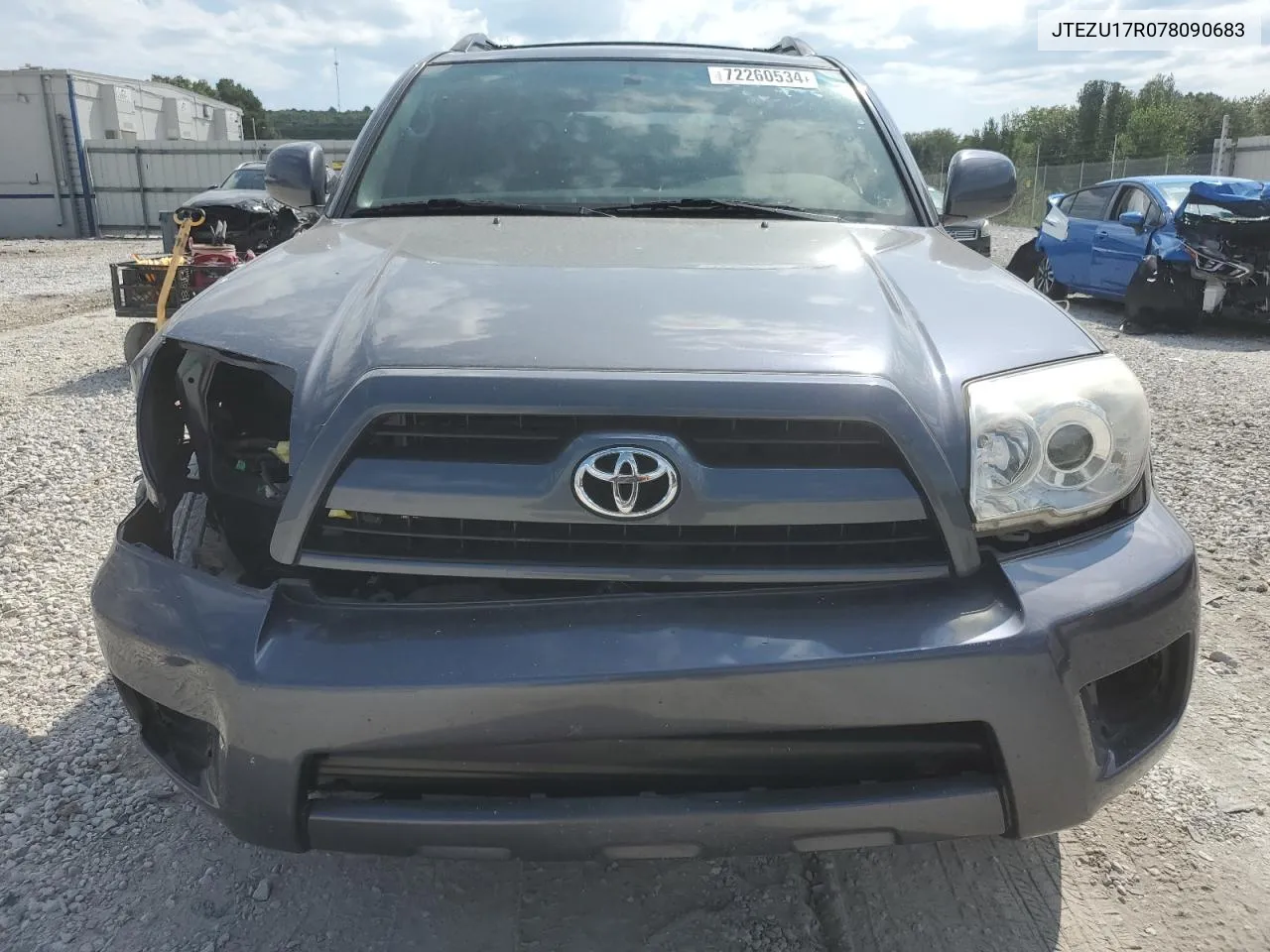 2007 Toyota 4Runner Limited VIN: JTEZU17R078090683 Lot: 72260534