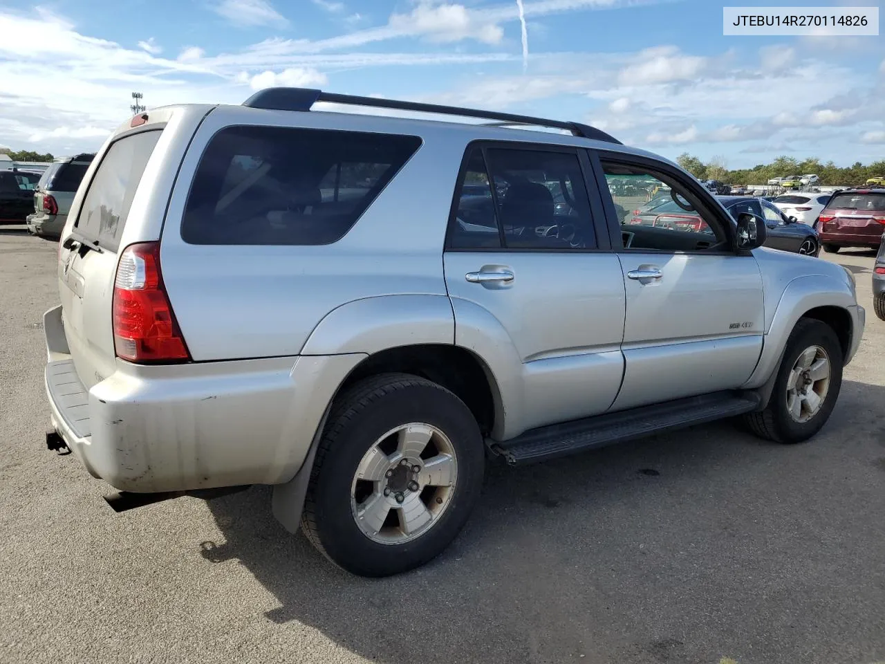 2007 Toyota 4Runner Sr5 VIN: JTEBU14R270114826 Lot: 72588144