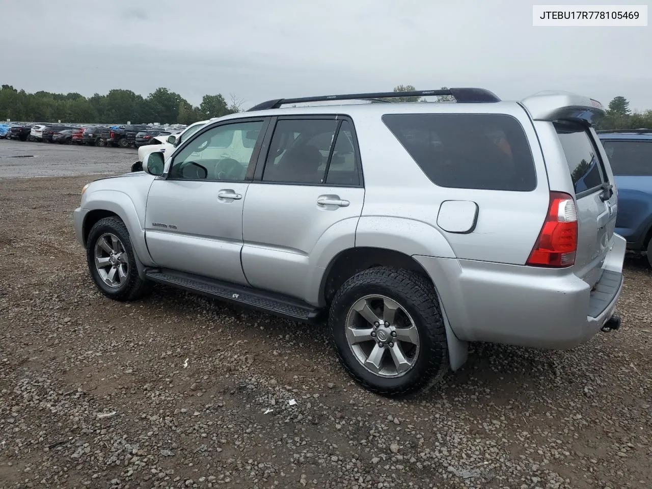 2007 Toyota 4Runner Limited VIN: JTEBU17R778105469 Lot: 72705774