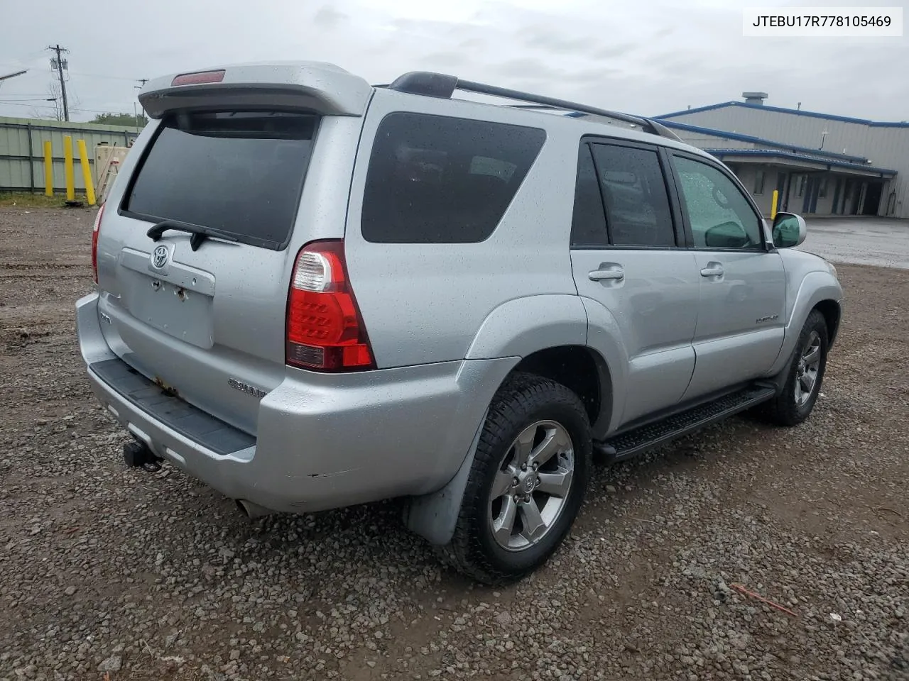 JTEBU17R778105469 2007 Toyota 4Runner Limited