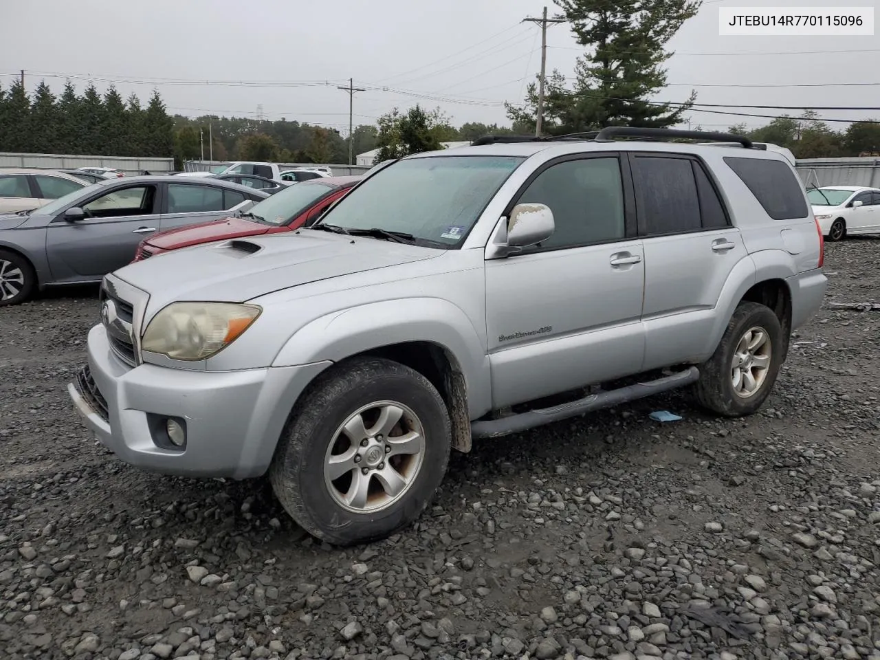 2007 Toyota 4Runner Sr5 VIN: JTEBU14R770115096 Lot: 72814914