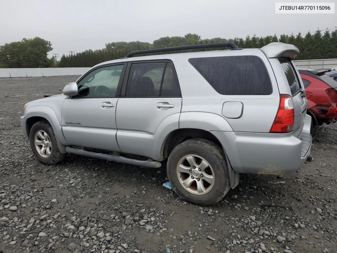 2007 Toyota 4Runner Sr5 VIN: JTEBU14R770115096 Lot: 72814914