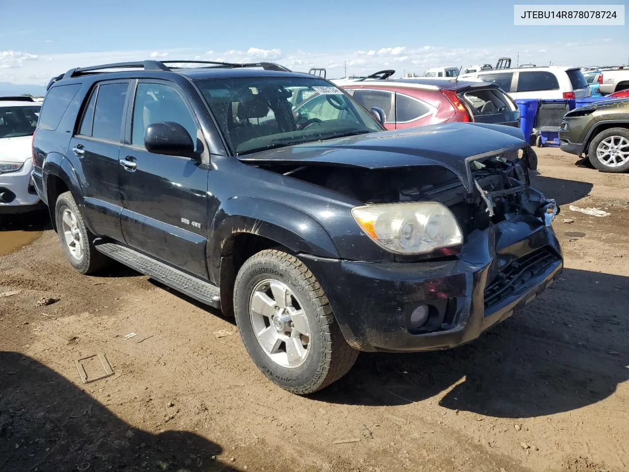 2007 Toyota 4Runner Sr5 VIN: JTEBU14R878078724 Lot: 72851724