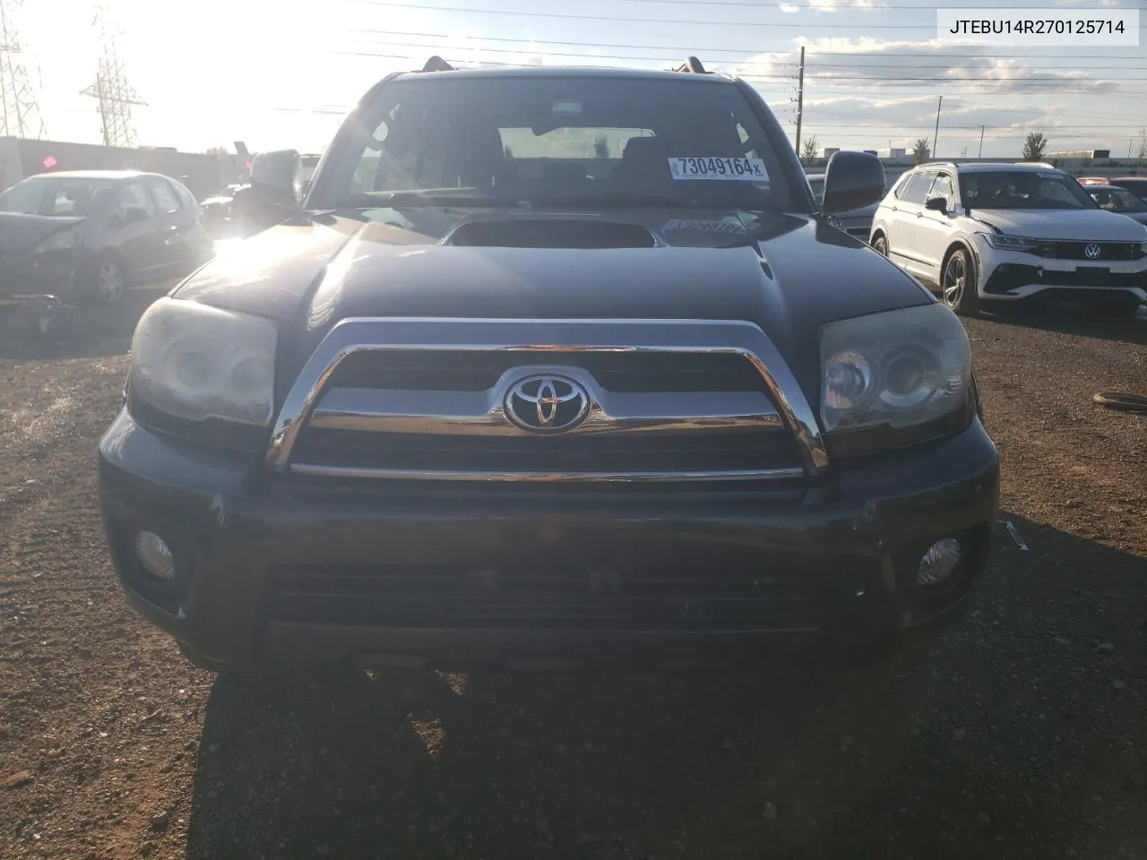 2007 Toyota 4Runner Sr5 VIN: JTEBU14R270125714 Lot: 73049164