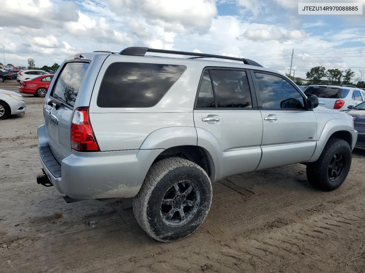 2007 Toyota 4Runner Sr5 VIN: JTEZU14R970088885 Lot: 73812554