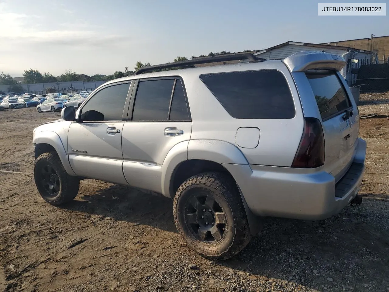 JTEBU14R178083022 2007 Toyota 4Runner Sr5