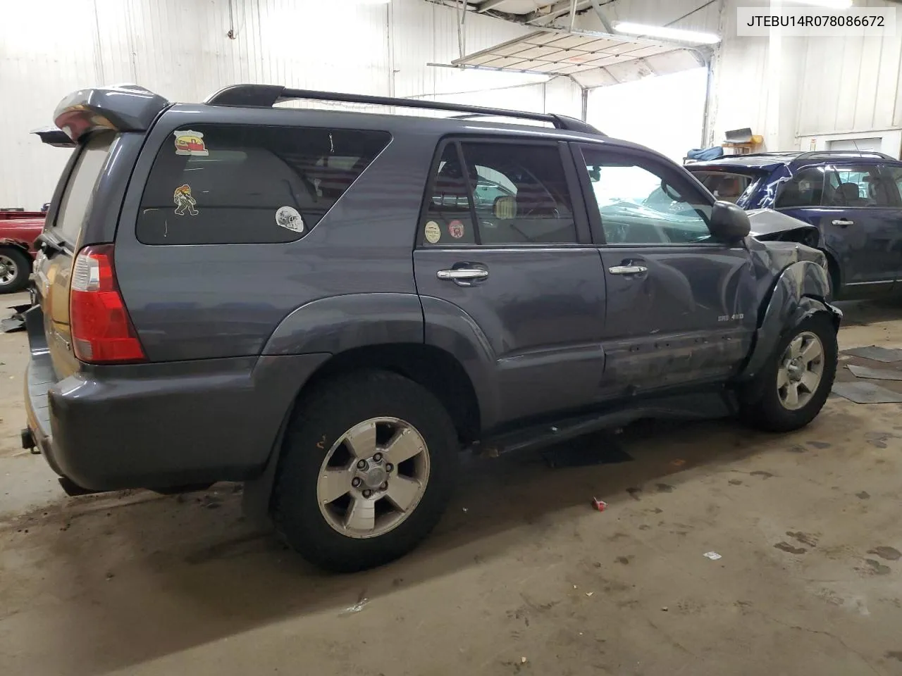 2007 Toyota 4Runner Sr5 VIN: JTEBU14R078086672 Lot: 74549224