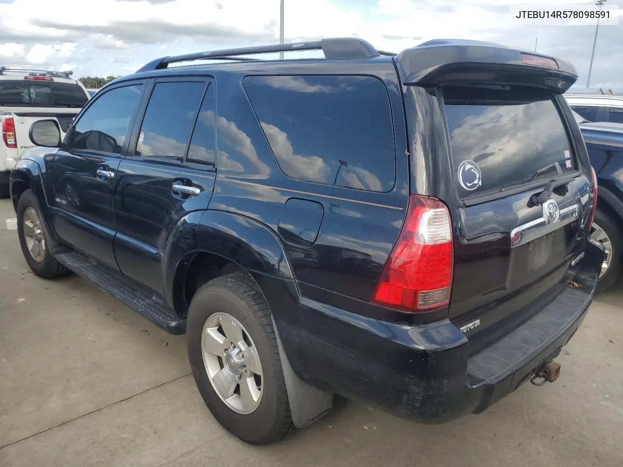 2007 Toyota 4Runner Sr5 VIN: JTEBU14R578098591 Lot: 74868144