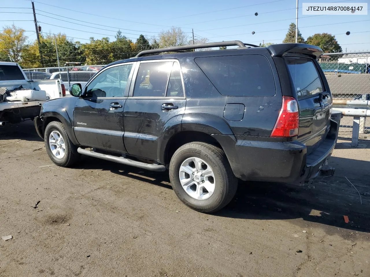 2007 Toyota 4Runner Sr5 VIN: JTEZU14R870084147 Lot: 75012664