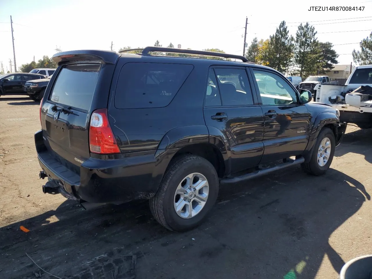 2007 Toyota 4Runner Sr5 VIN: JTEZU14R870084147 Lot: 75012664