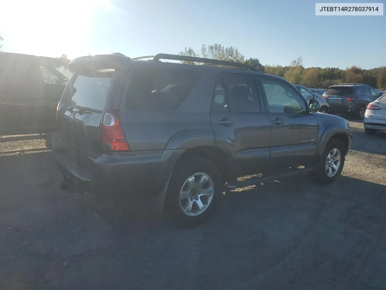 2007 Toyota 4Runner Sr5 VIN: JTEBT14R278037914 Lot: 75590654