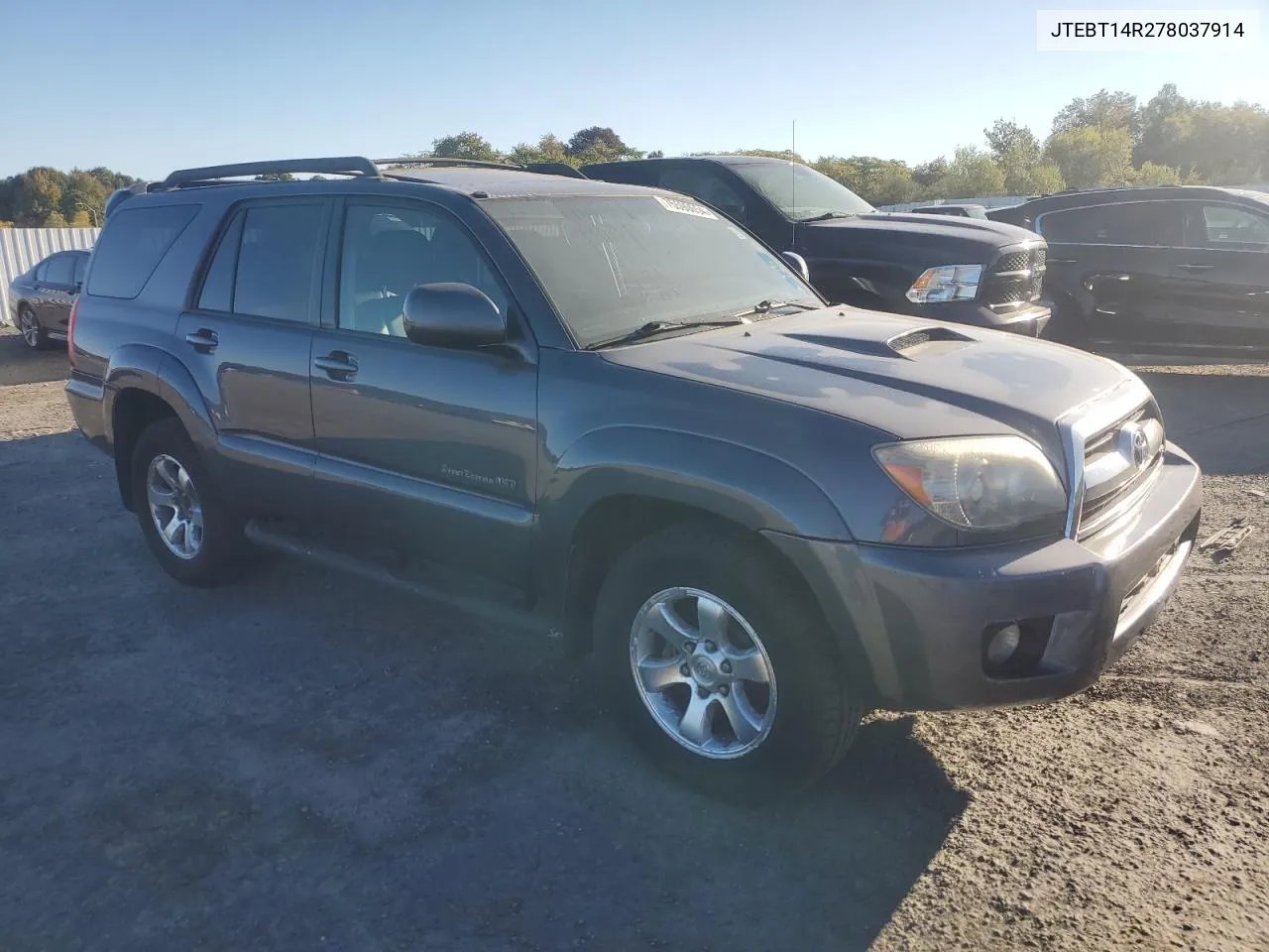 2007 Toyota 4Runner Sr5 VIN: JTEBT14R278037914 Lot: 75590654