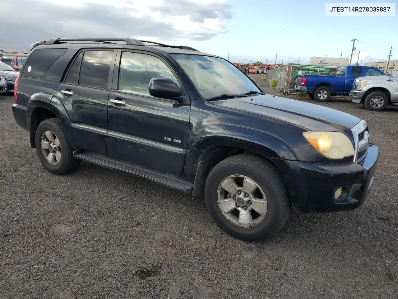 2007 Toyota 4Runner Sr5 VIN: JTEBT14R278039887 Lot: 75757074