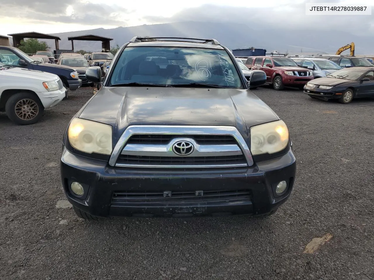 2007 Toyota 4Runner Sr5 VIN: JTEBT14R278039887 Lot: 75757074