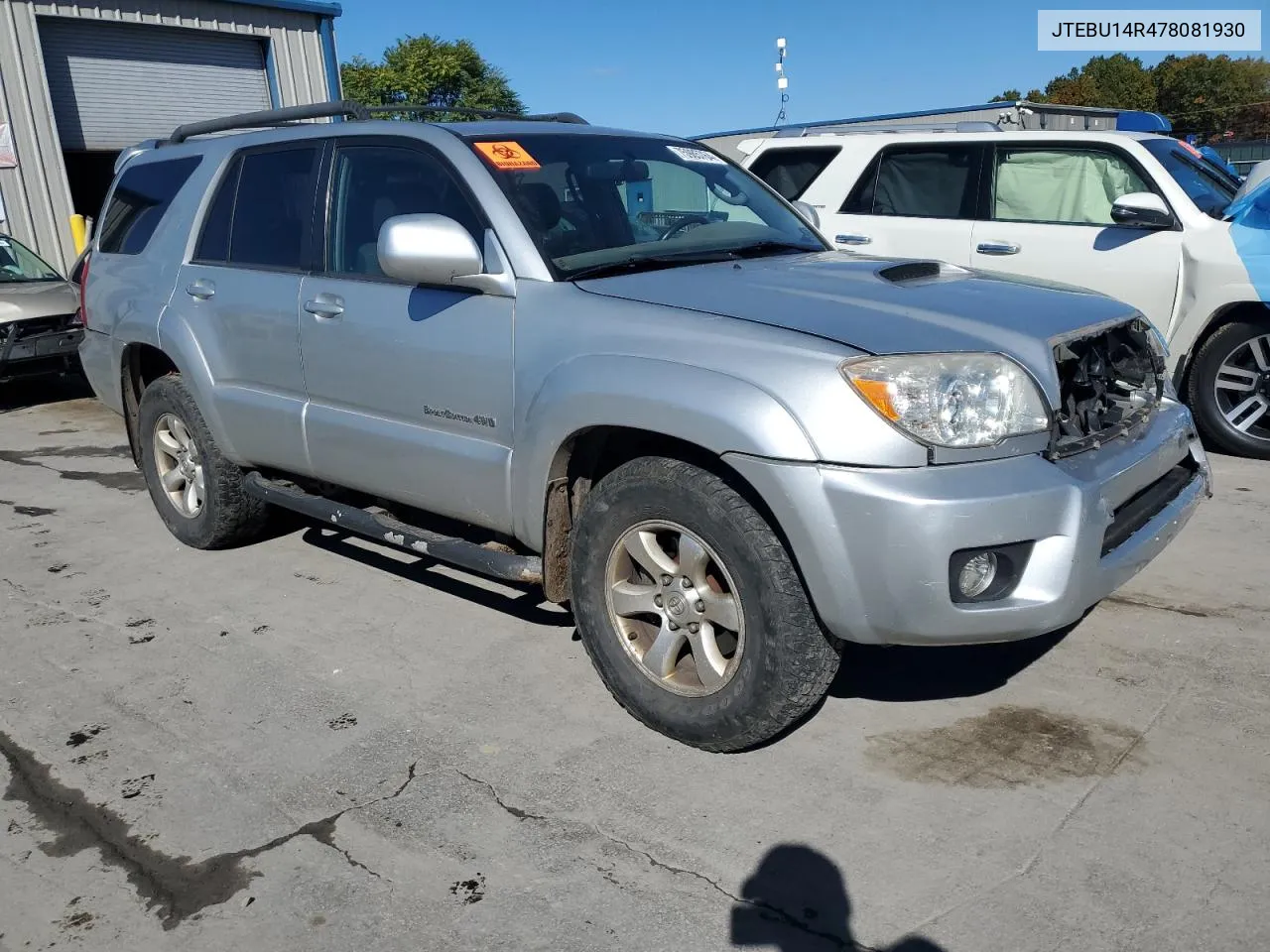 2007 Toyota 4Runner Sr5 VIN: JTEBU14R478081930 Lot: 75985764