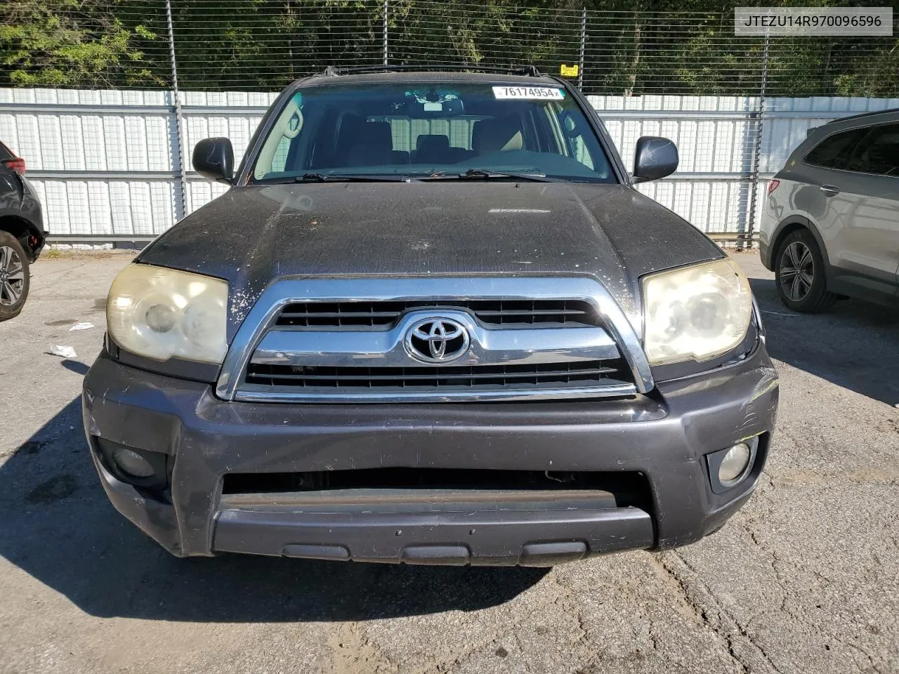 2007 Toyota 4Runner Sr5 VIN: JTEZU14R970096596 Lot: 76174954