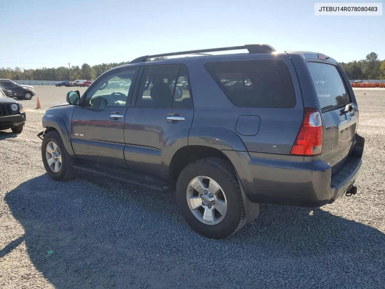 2007 Toyota 4Runner Sr5 VIN: JTEBU14R078080483 Lot: 76841494