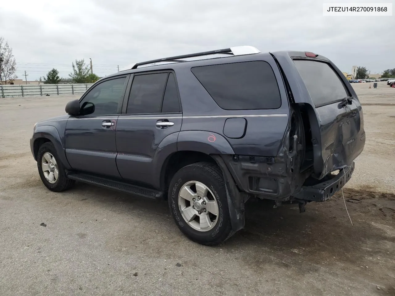 2007 Toyota 4Runner Sr5 VIN: JTEZU14R270091868 Lot: 76966624