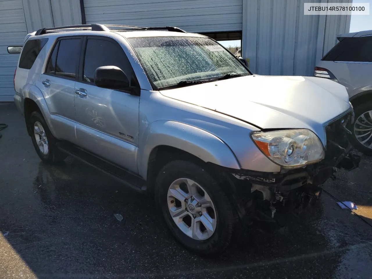 2007 Toyota 4Runner Sr5 VIN: JTEBU14R578100100 Lot: 77143044