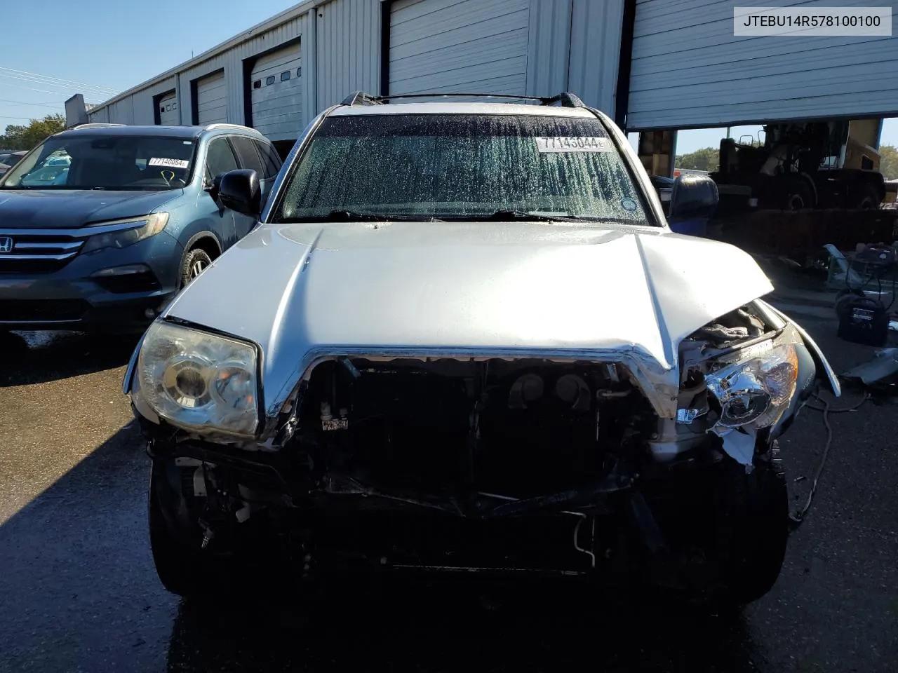 2007 Toyota 4Runner Sr5 VIN: JTEBU14R578100100 Lot: 77143044