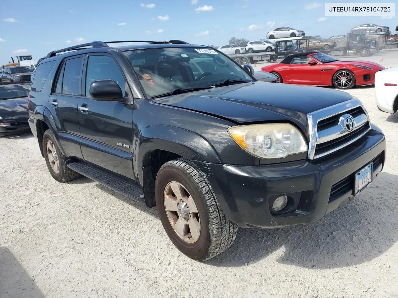 2007 Toyota 4Runner Sr5 VIN: JTEBU14RX78104725 Lot: 77270214