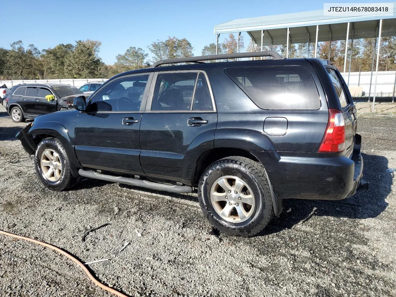 2007 Toyota 4Runner Sr5 VIN: JTEZU14R678083418 Lot: 77400934