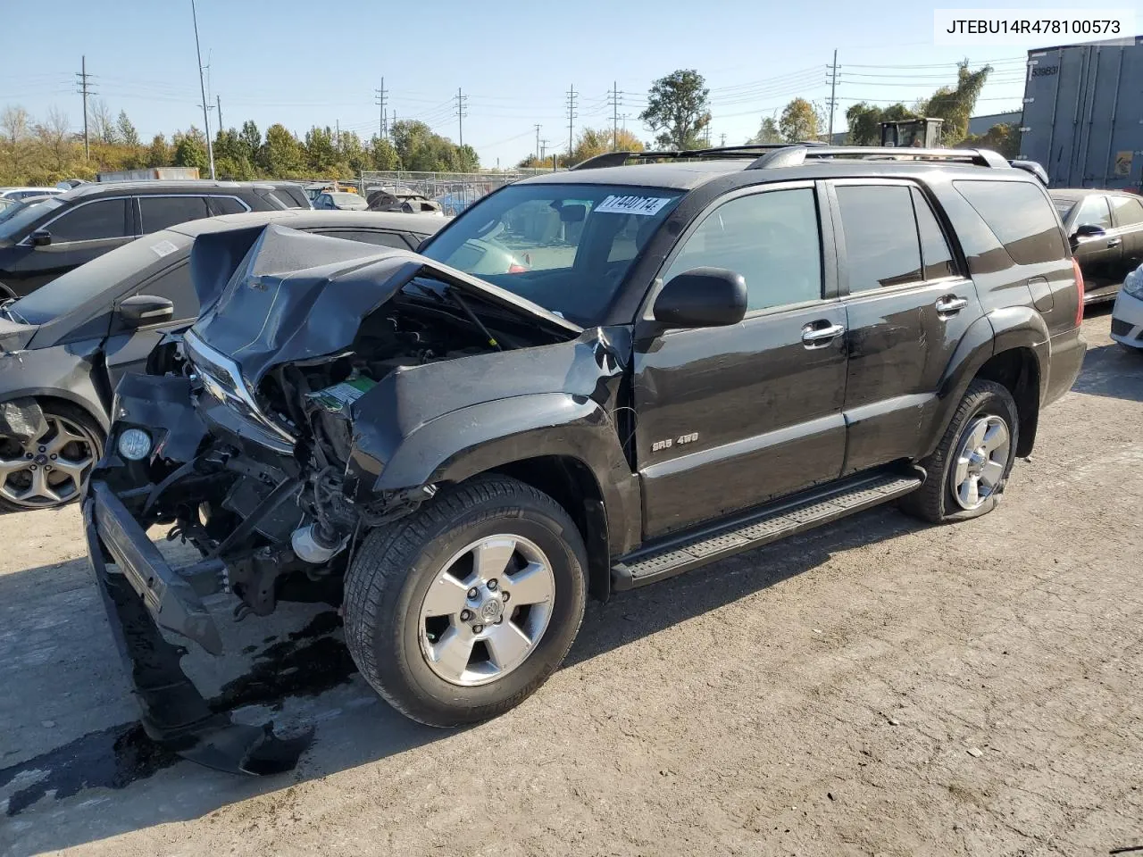 JTEBU14R478100573 2007 Toyota 4Runner Sr5