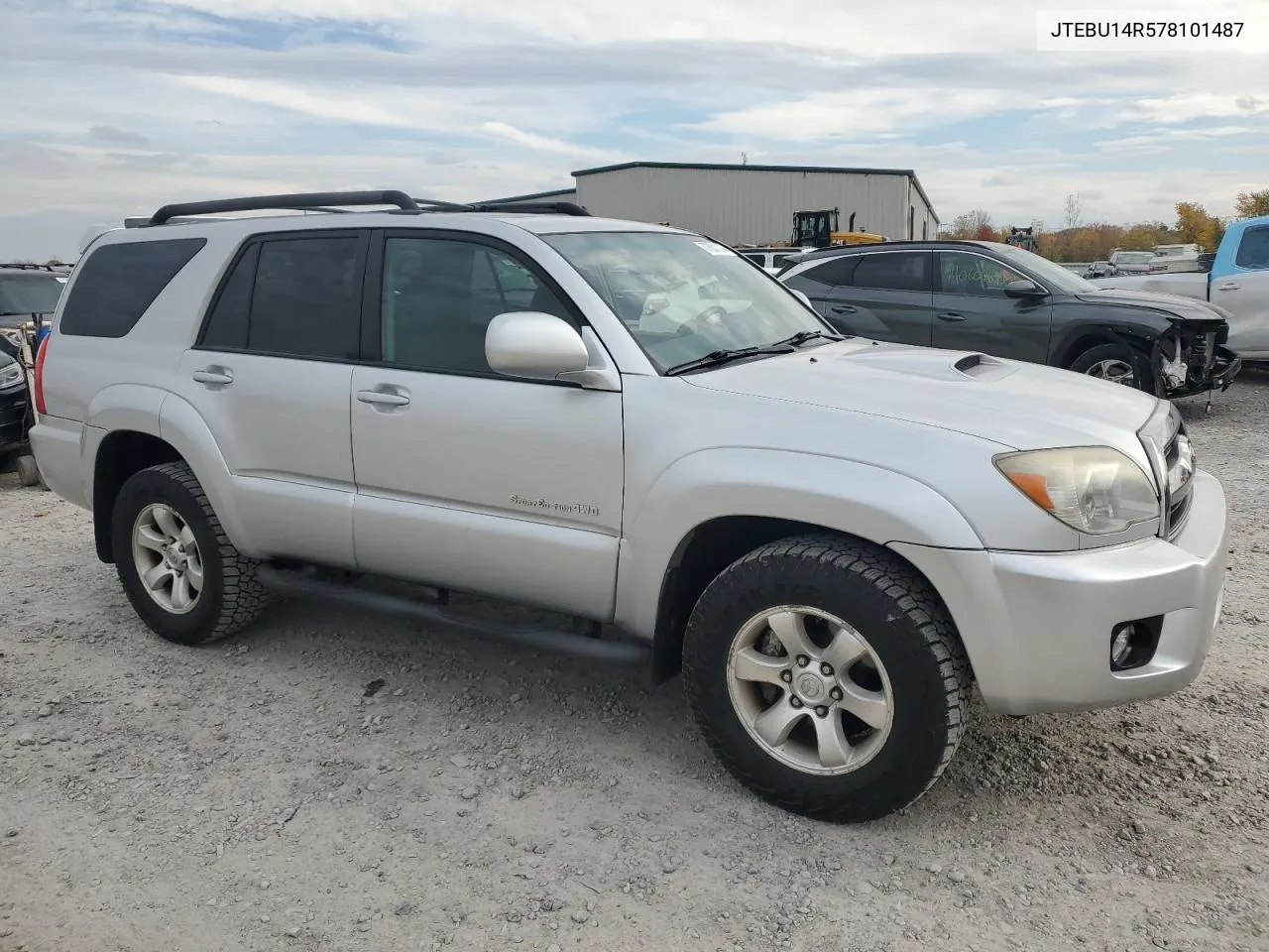 2007 Toyota 4Runner Sr5 VIN: JTEBU14R578101487 Lot: 77501114