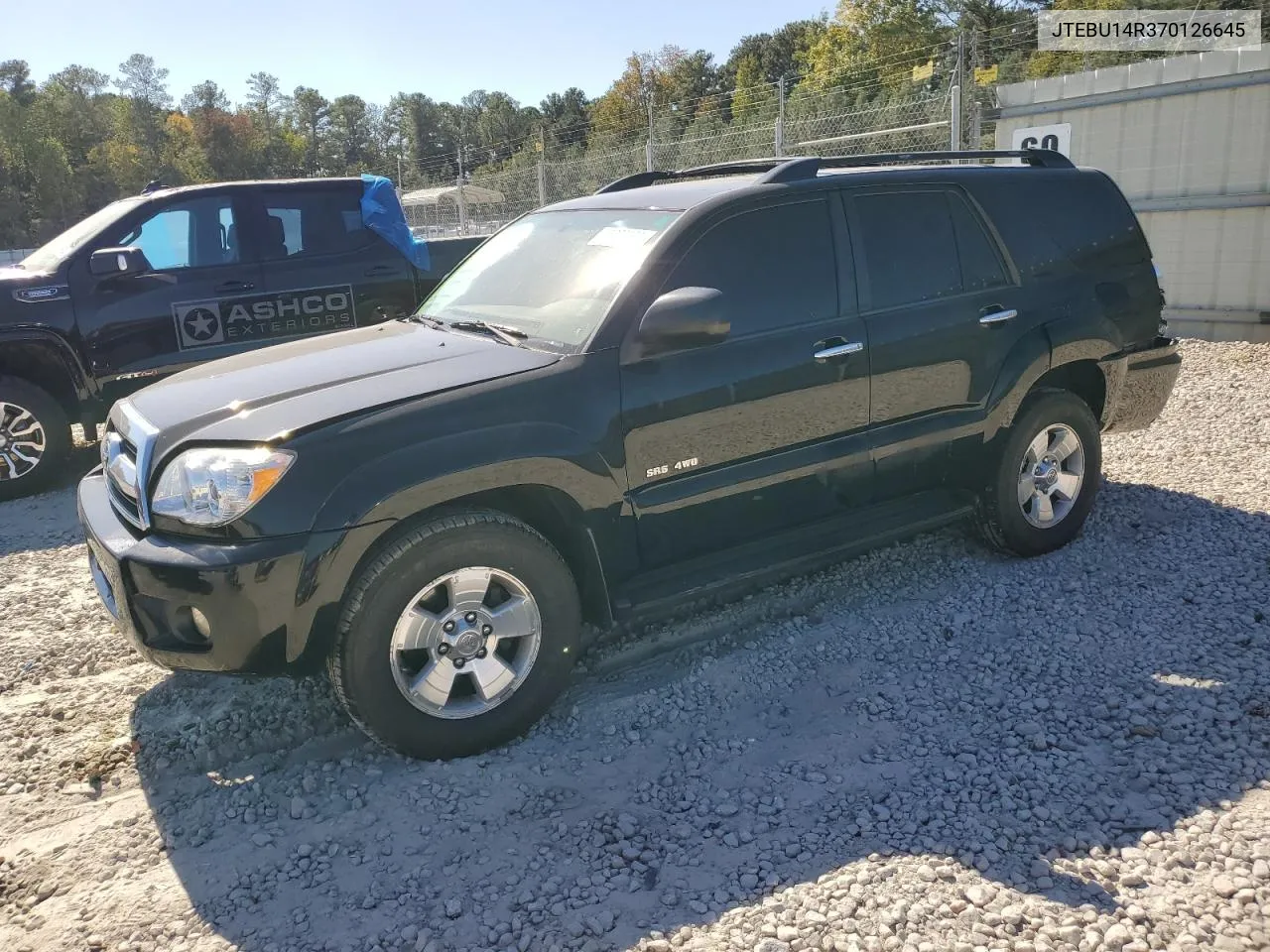 2007 Toyota 4Runner Sr5 VIN: JTEBU14R370126645 Lot: 77608454