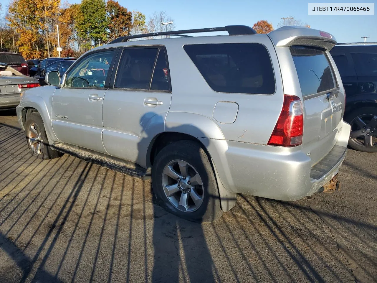 JTEBT17R470065465 2007 Toyota 4Runner Limited