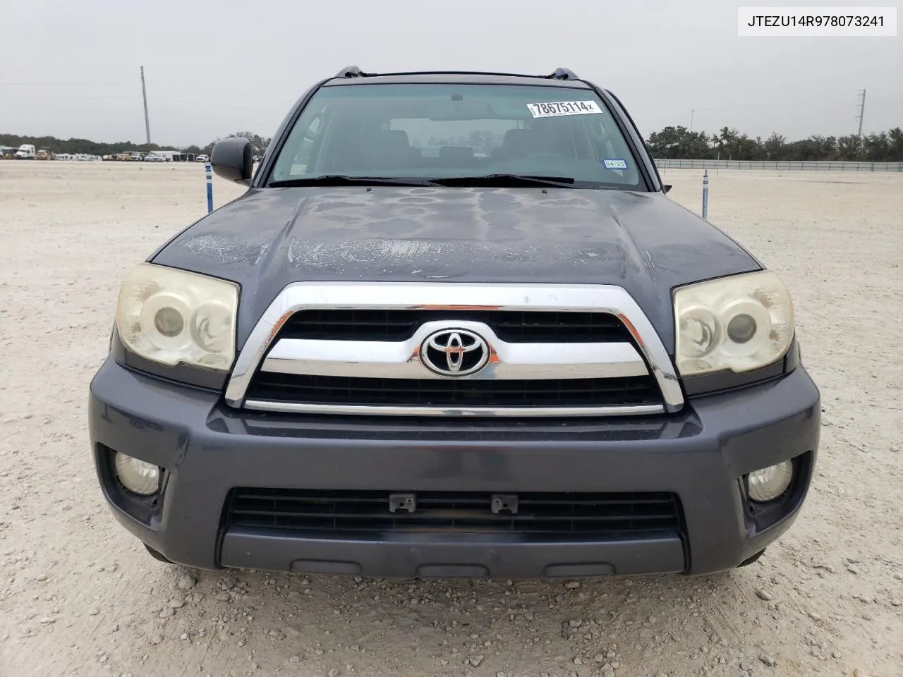 2007 Toyota 4Runner Sr5 VIN: JTEZU14R978073241 Lot: 78675114