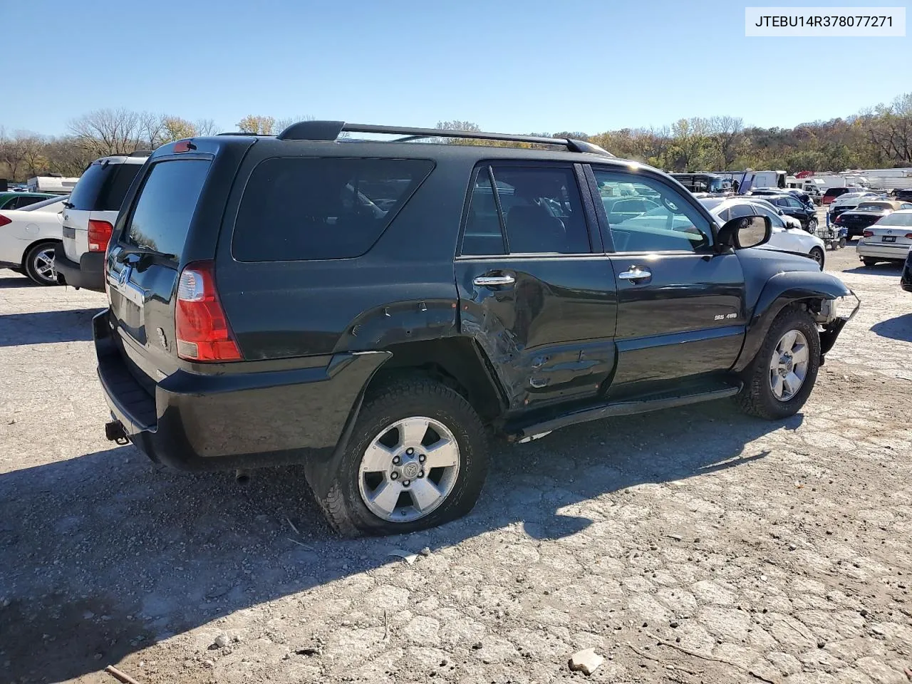 2007 Toyota 4Runner Sr5 VIN: JTEBU14R378077271 Lot: 78695944