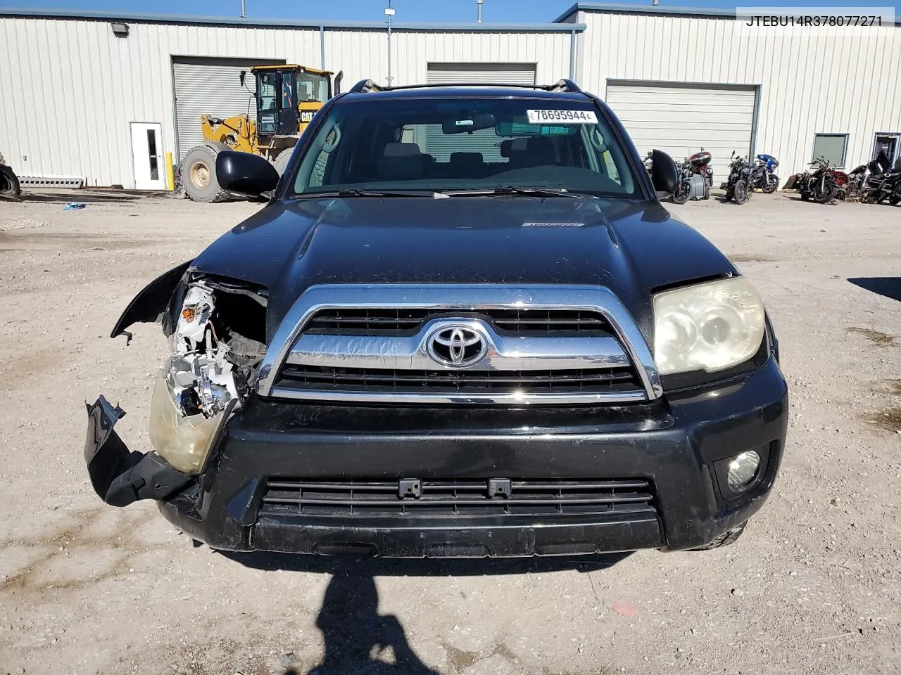 2007 Toyota 4Runner Sr5 VIN: JTEBU14R378077271 Lot: 78695944