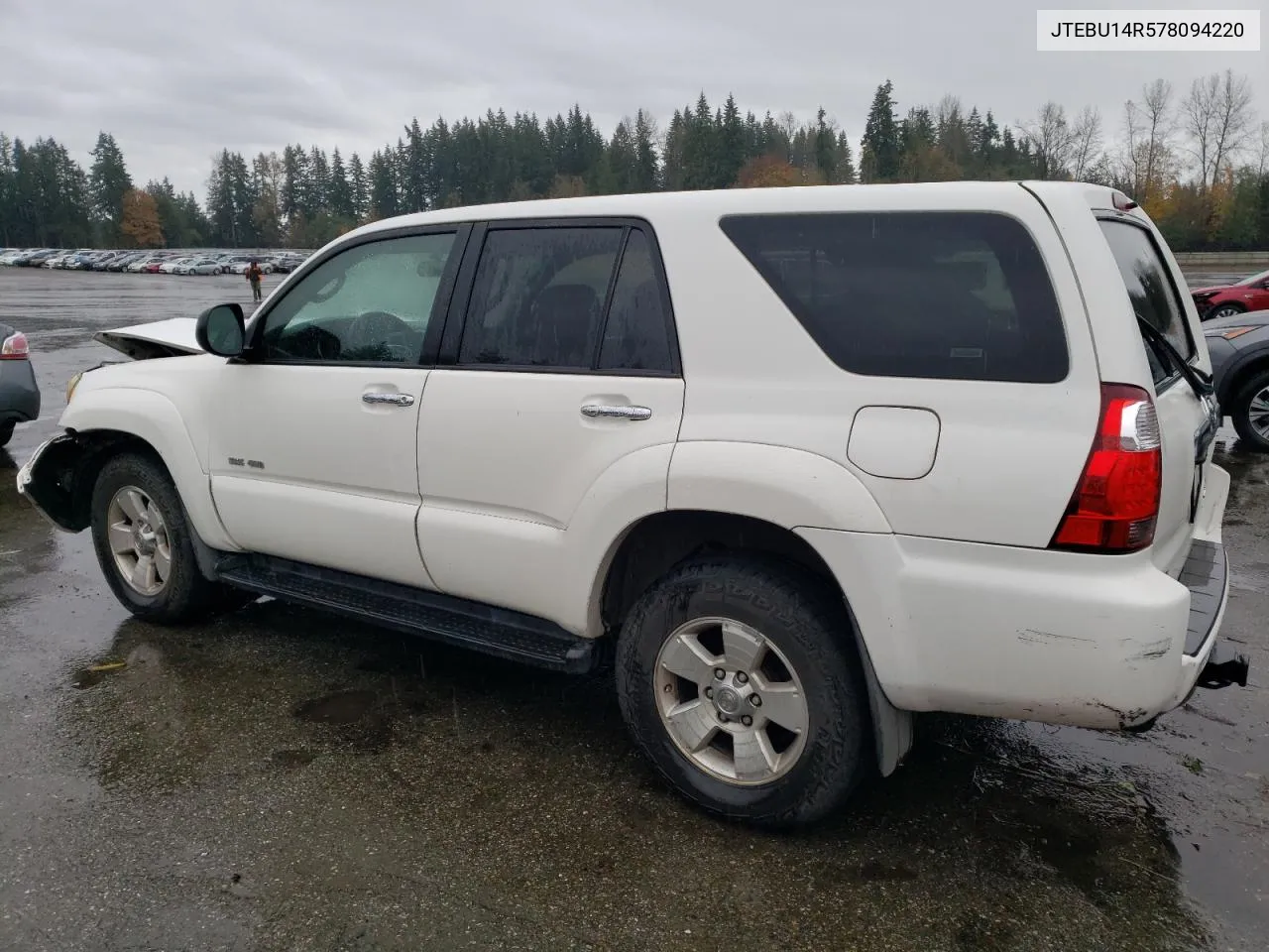 2007 Toyota 4Runner Sr5 VIN: JTEBU14R578094220 Lot: 78956194