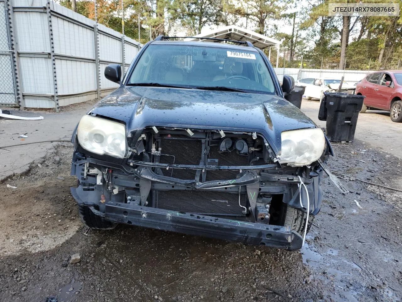 2007 Toyota 4Runner Sr5 VIN: JTEZU14RX78087665 Lot: 79075104