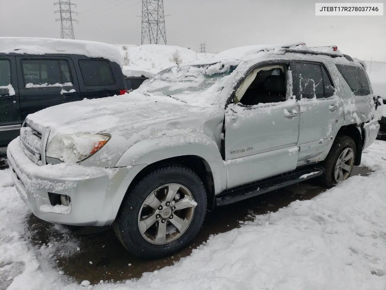 2007 Toyota 4Runner Limited VIN: JTEBT17R278037746 Lot: 79674934