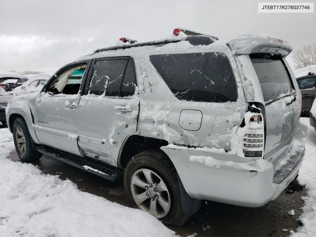 2007 Toyota 4Runner Limited VIN: JTEBT17R278037746 Lot: 79674934