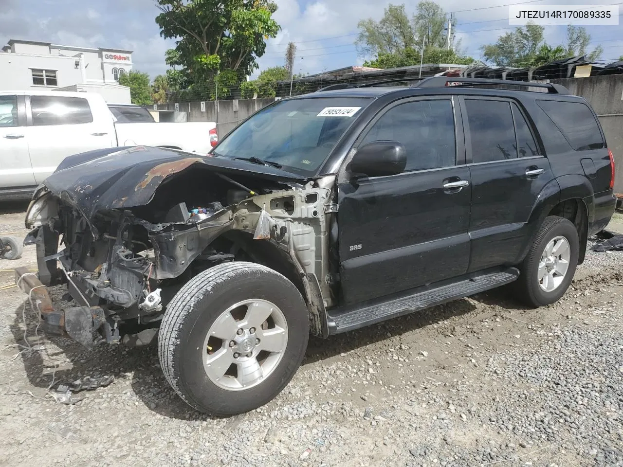 2007 Toyota 4Runner Sr5 VIN: JTEZU14R170089335 Lot: 79895724