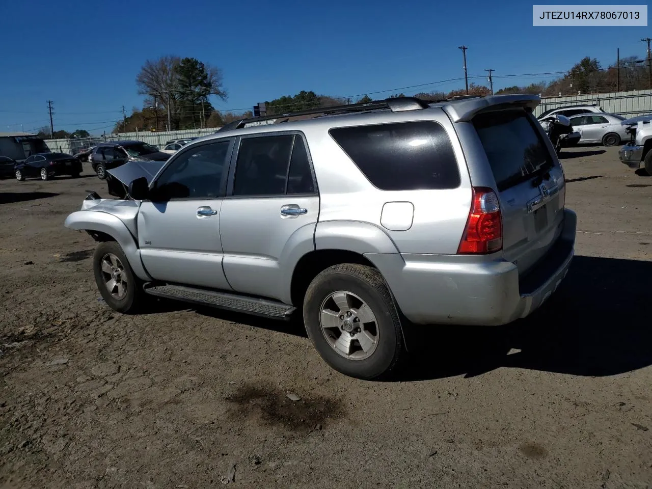 2007 Toyota 4Runner Sr5 VIN: JTEZU14RX78067013 Lot: 79968013