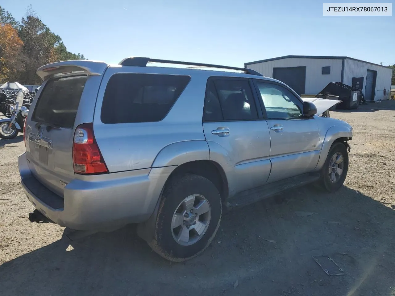 2007 Toyota 4Runner Sr5 VIN: JTEZU14RX78067013 Lot: 79968013