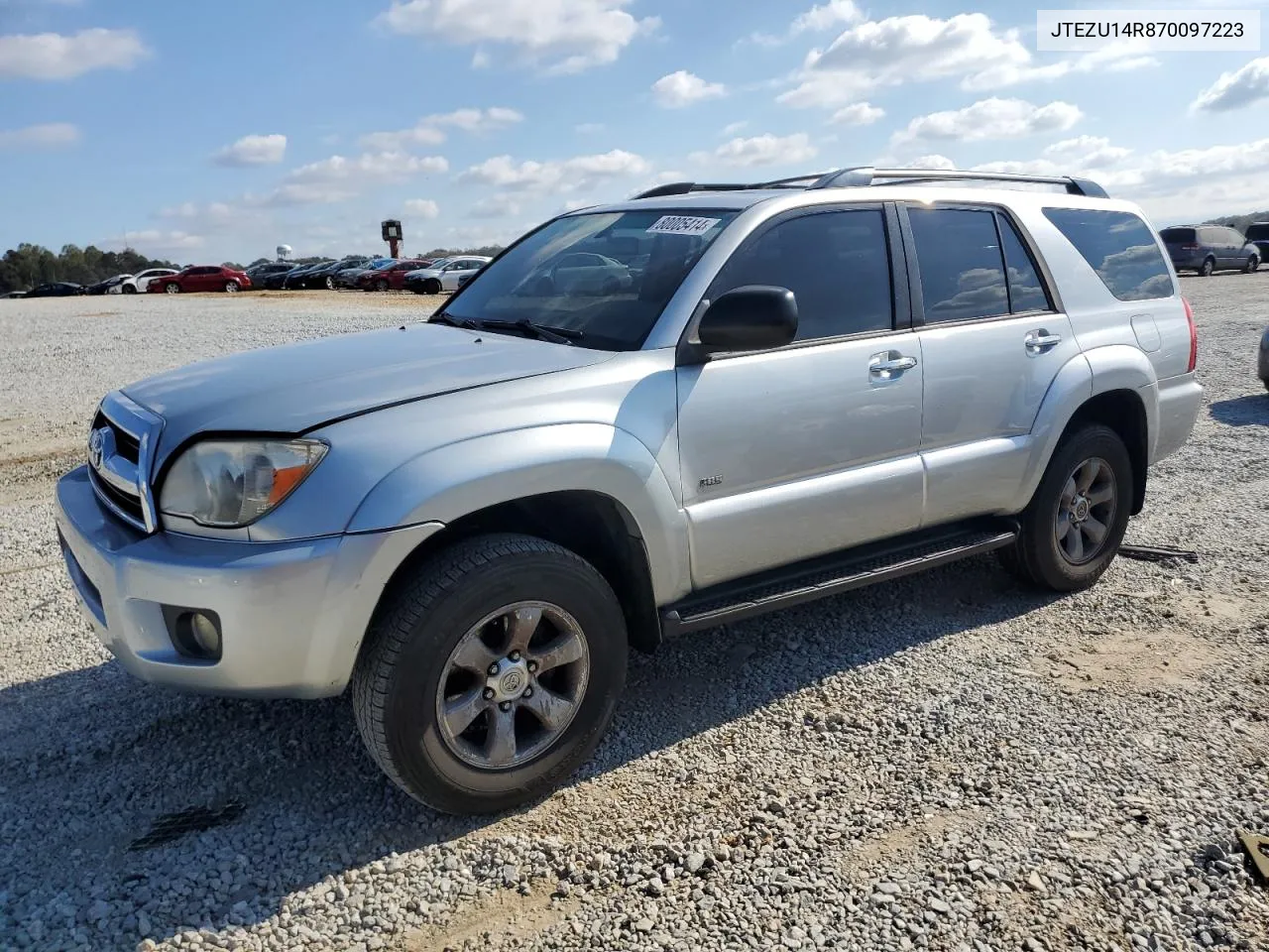 2007 Toyota 4Runner Sr5 VIN: JTEZU14R870097223 Lot: 80005414